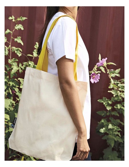NEU-O90002-Twill Bag With Contrast Handles 2